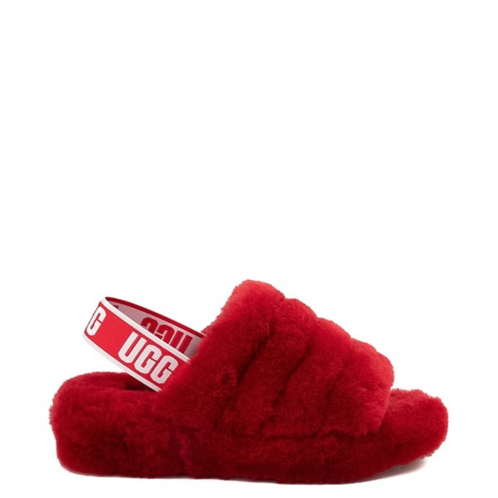 Ugg Womens Ugg Fluff Yeah Slides  Womens Shoes Ribbon
